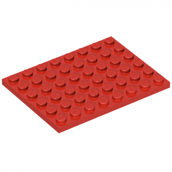 Plate 6 x 8 with Waffle Bottom