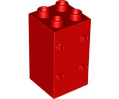 Duplo, Building Wall 2 x 2 x 3 with 4 Hinges
