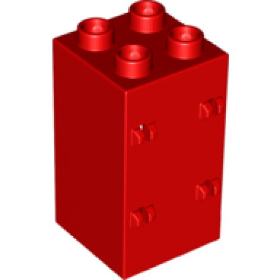Duplo, Building Wall 2 x 2 x 3 with 4 Hinges