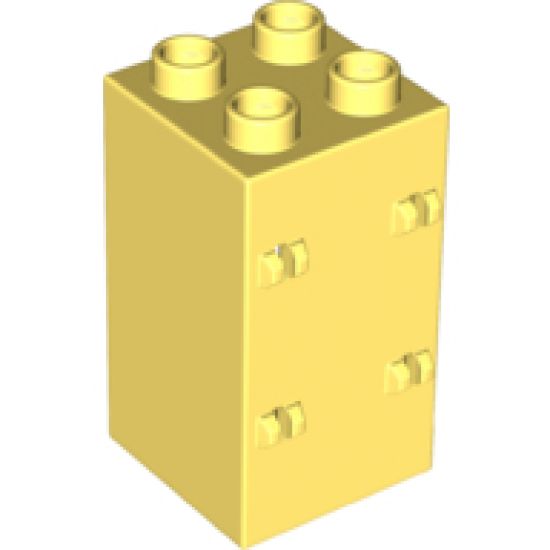 Duplo, Building Wall 2 x 2 x 3 with 4 Hinges