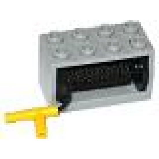 String Reel / Winch 2 x 4 x 2 Complete with String and Yellow Hose Nozzle Simple