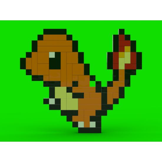 Pixel Art Charmander