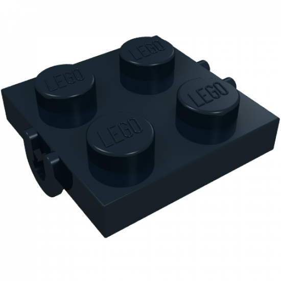 Plate, Modified 2 x 2 with Small Holes for Metal Axle