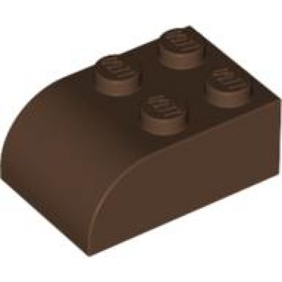 Slope, Curved 3 x 2 x 1 with Four Studs