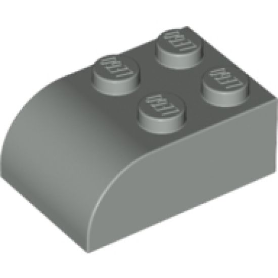 Slope, Curved 3 x 2 x 1 with Four Studs