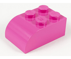 Slope, Curved 3 x 2 x 1 with Four Studs