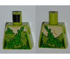Torso Batman Poison Ivy Plant Foliage Pattern