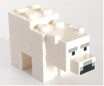Minecraft Polar Bear Baby - Brick Built