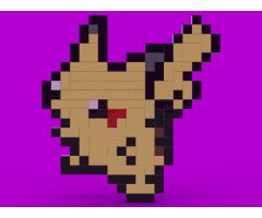 Pixel Art Pikachu