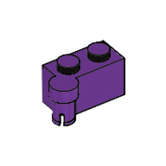 Hinge Brick 1 x 4 Swivel Top