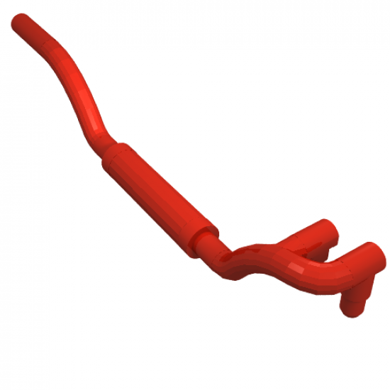 Vehicle Exhaust Pipe Twin Inlet 11L Right