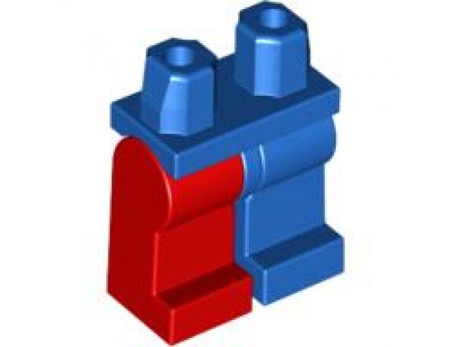 Hips and 1 Blue Left Leg, 1 Red Right Leg