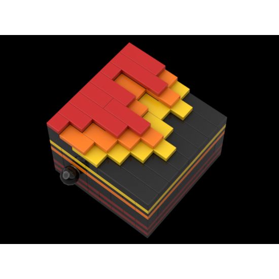 Fire Puzzle Box