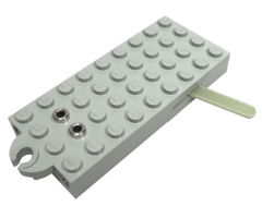 Electric, Train 4.5V Automatic Pole Reverser Brick 4 x 9 with Magnet Holder