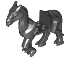 Horse, Skeletal with White Eyes Pattern (Thestral)