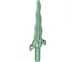 Minifigure, Weapon Sword, Curved Blade and Elaborate Hilt