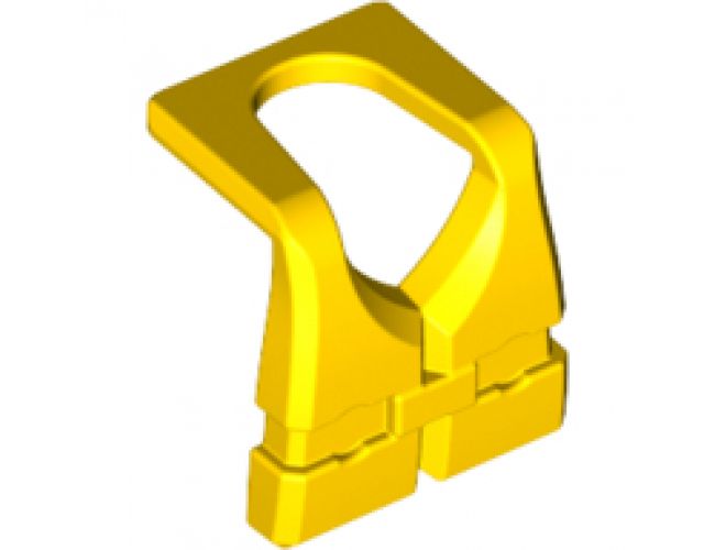 Minifigure, Body Wear Life Jacket, Center Buckle