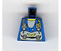 Torso Rock Raiders Gray Straps and Pack Pattern (Jet)