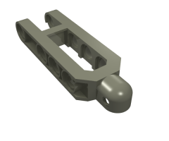Technic, Steering Arm 6.5 x 2 with Tow Ball Socket Rounded, Un-Chamfered
