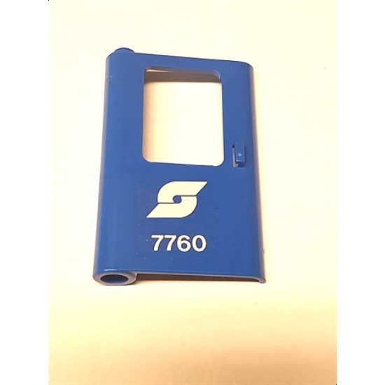 Door 1 x 4 x 5 Train Left with Austrian Train Logo and '7760' Pattern (Sticker) - Set 7760