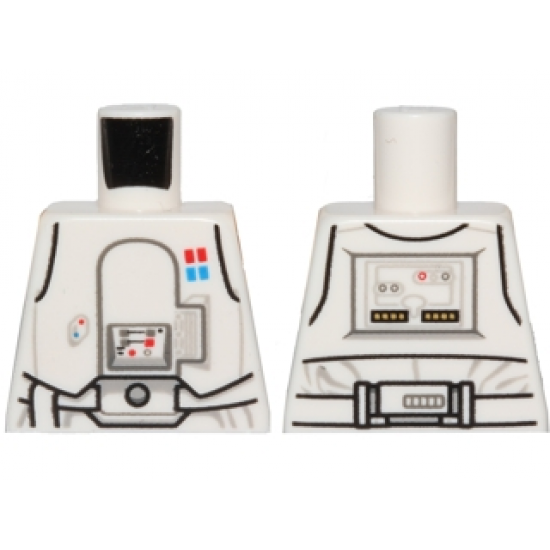 Torso SW Armor Snowtrooper Commander Pattern
