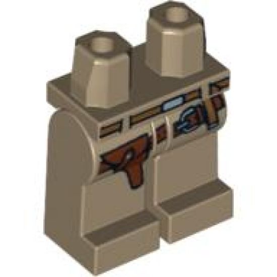 Hips and Legs with Indiana Jones Belts and Holster Pattern