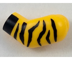 Arm, Left with Tiger Stripes and Black Cuff Pattern