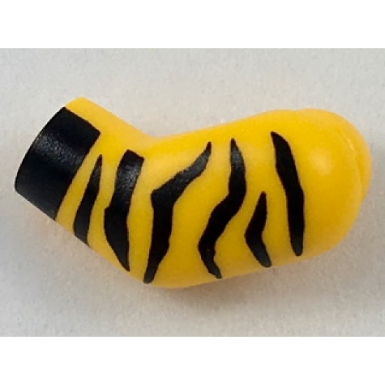 Arm, Left with Tiger Stripes and Black Cuff Pattern