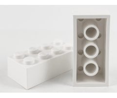 Brick 2 x 4 without Cross Supports