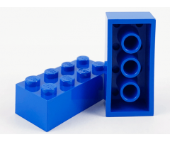 Brick 2 x 4 without Cross Supports