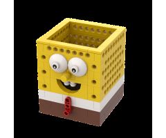 SpongeBob Square Bin GBC ball bin or pencil holder or desktop organizer