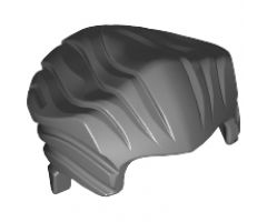 Minifigure, Hair Swept Back with Widow's Peak