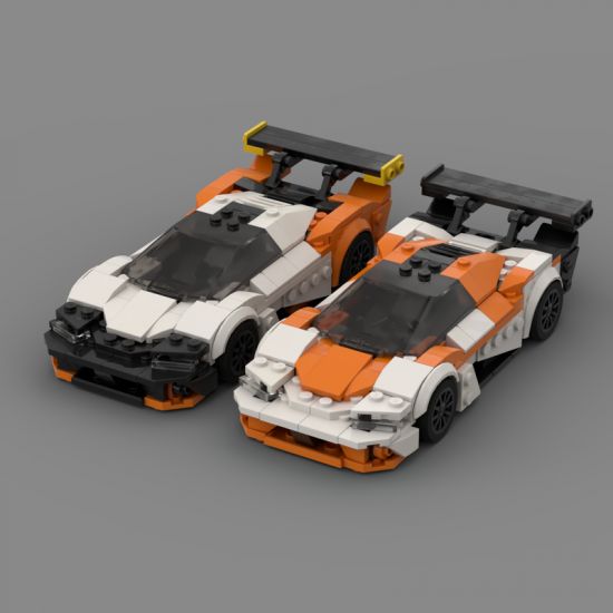 KTM X-Bow gtx 2020 (orange and white plus orange and black livery)