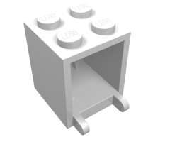 Container Box 2 x 2 x 2 - Solid Studs