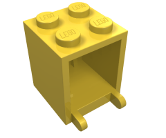 Container Box 2 x 2 x 2 - Solid Studs