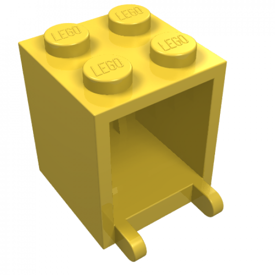 Container Box 2 x 2 x 2 - Solid Studs