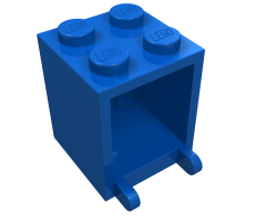 Container Box 2 x 2 x 2 - Solid Studs