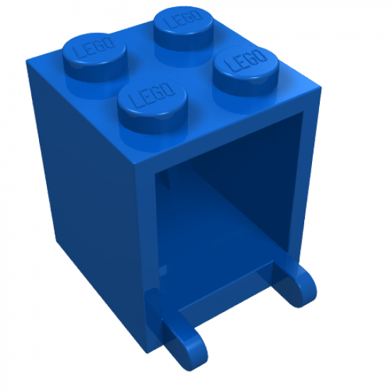 Container Box 2 x 2 x 2 - Solid Studs