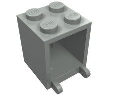 Container Box 2 x 2 x 2 - Solid Studs