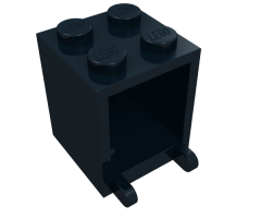 Container Box 2 x 2 x 2 - Solid Studs