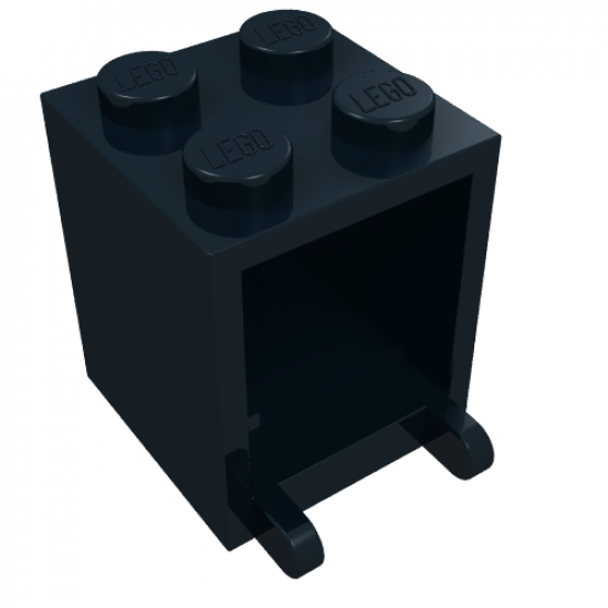 Container Box 2 x 2 x 2 - Solid Studs