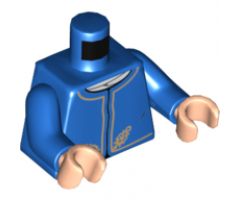Torso SW Bespin Guard Pattern Dual Sided / Blue Arms / Light Nougat Hands