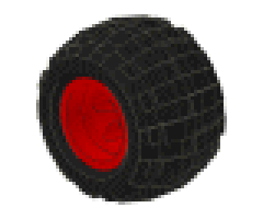 Wheel & Tire Assembly 43.2 x 28 Balloon Small with Black Tire 43.2 x 28 S Balloon Small (6580 / 6579)