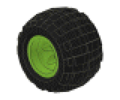 Wheel & Tire Assembly 43.2 x 28 Balloon Small with Black Tire 43.2 x 28 S Balloon Small (6580 / 6579)