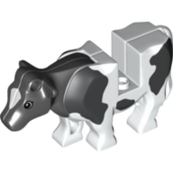 Animal, Body Part Cow Middle with Black Spots Pattern