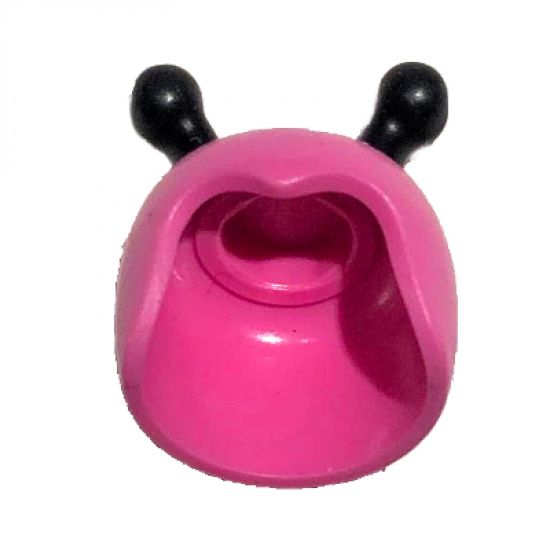 Minifigure, Headgear Cap, Insect with Black Antennae Pattern (Bumblebee)