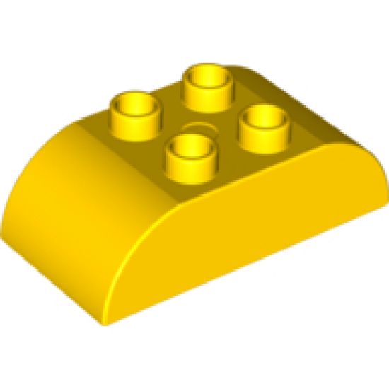 Duplo, Brick 2 x 4 Curved Top
