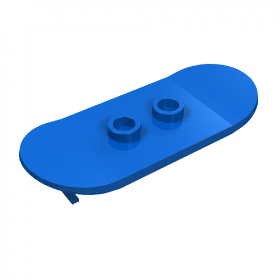 Minifigure, Utensil Skateboard with Mag Wheel Holders