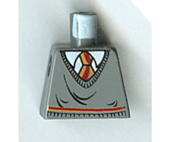 Torso Harry Potter Sweater and Tie Gryffindor Colors Pattern