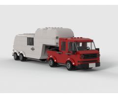 VW-T3 Doka with RV Trailer